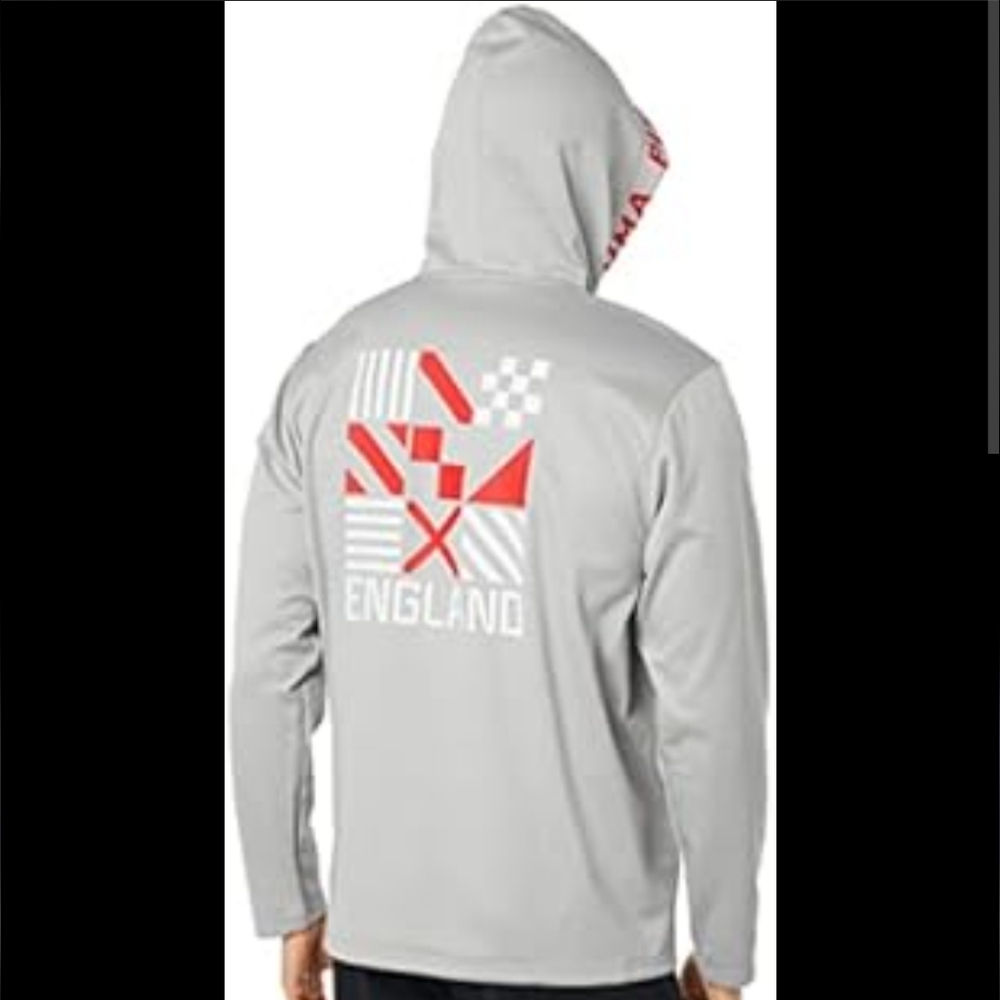 NWT Puma England FTBL Core Fan Fleece Hoodie Sweatshirt Size Large